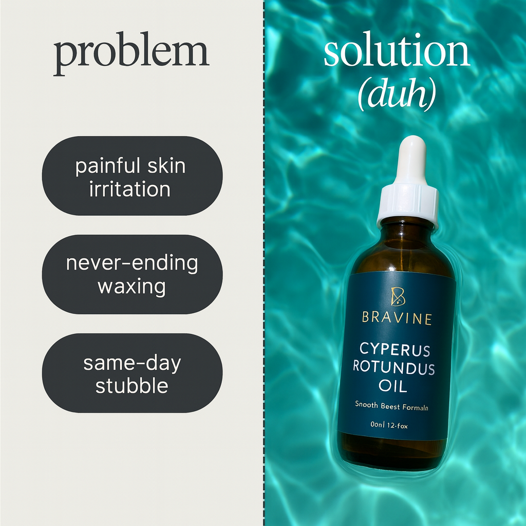 Bravine Smooth Reset Hair Inhibitor Oil