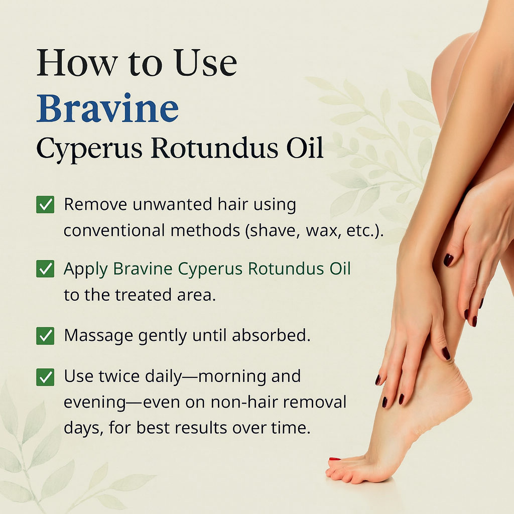 Bravine Smooth Reset Hair Inhibitor Oil