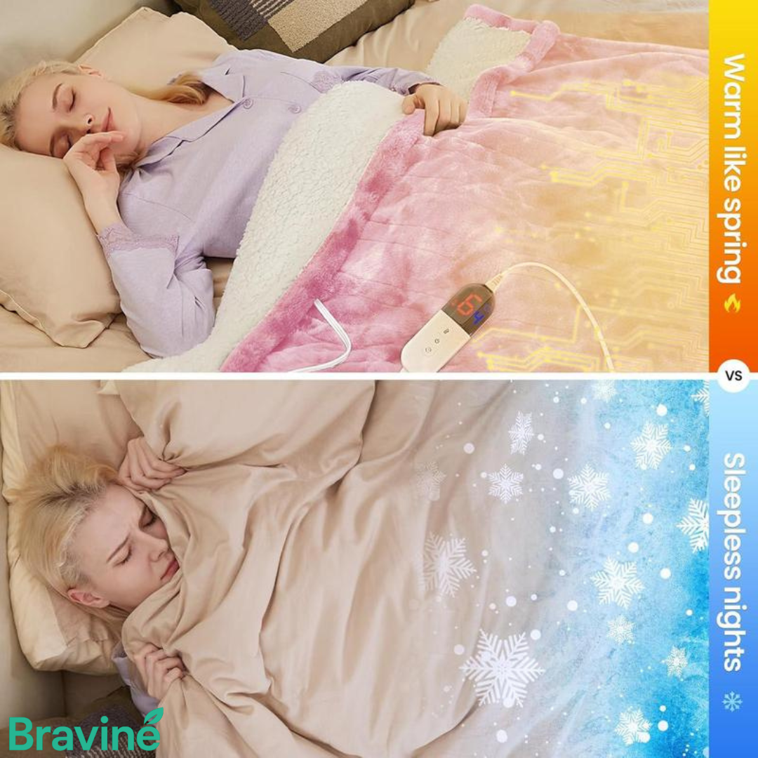 Bravine Full Body Warmth - Heated Blanket
